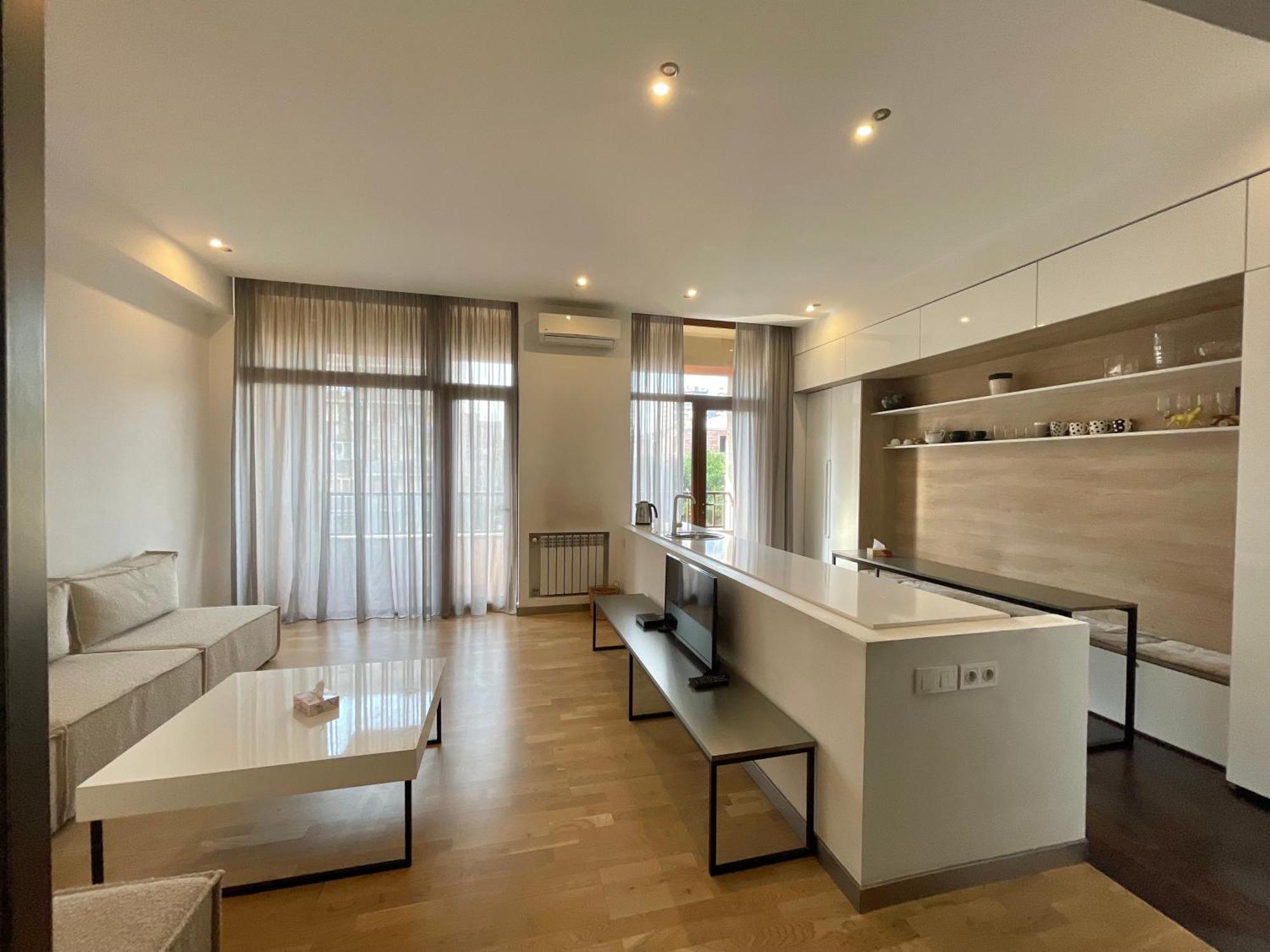 Metro Apartment Yerevan Bagian luar foto